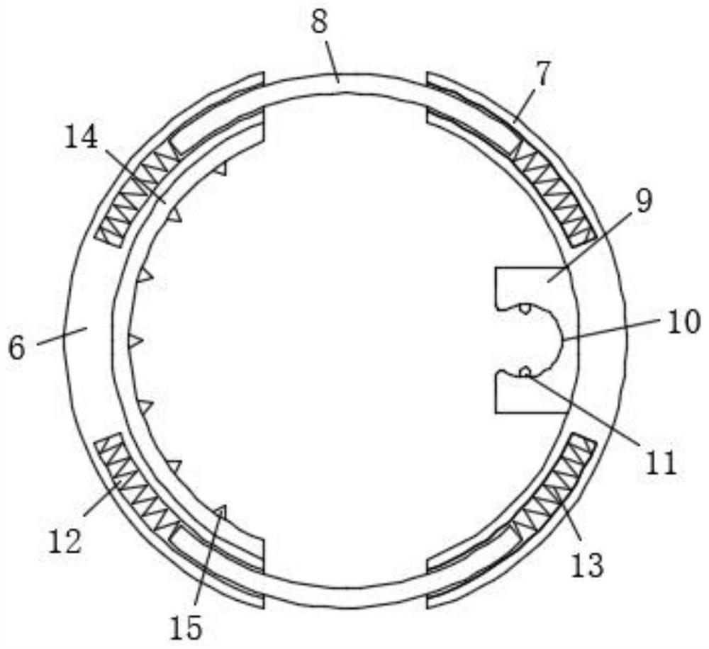 Trunk flow collecting and detecting device