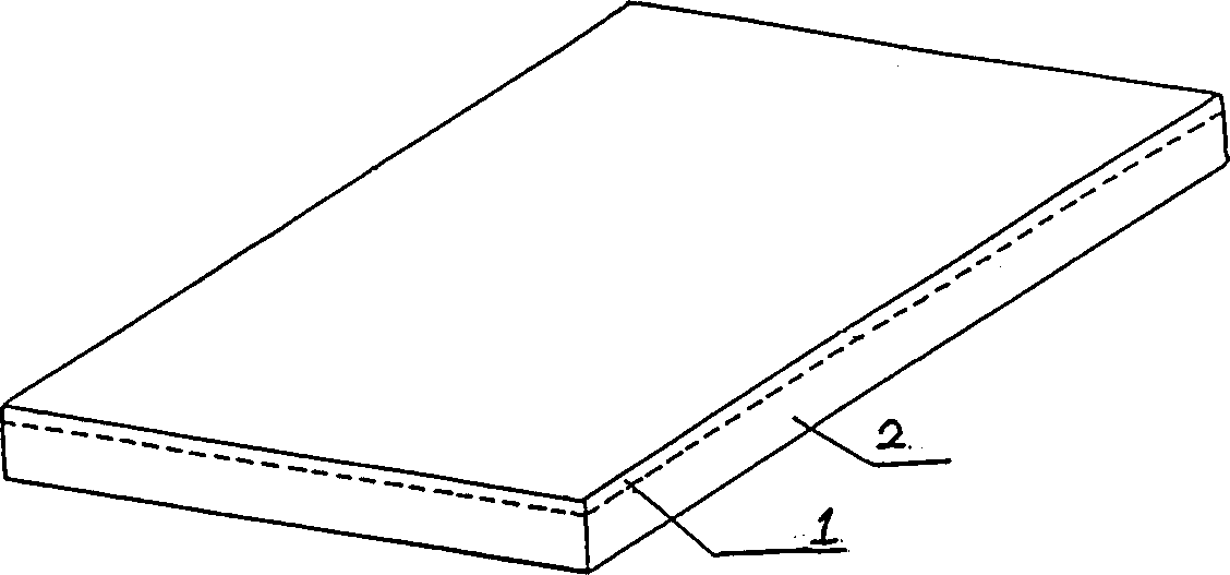 Heat insulation composite plate and its producing method