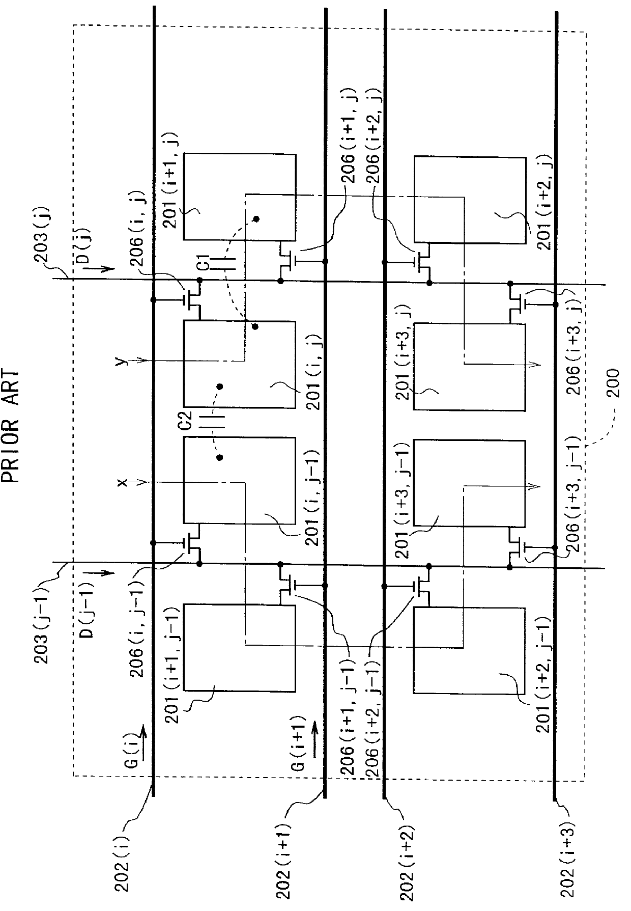 Active-matrix type liquid-crystal display