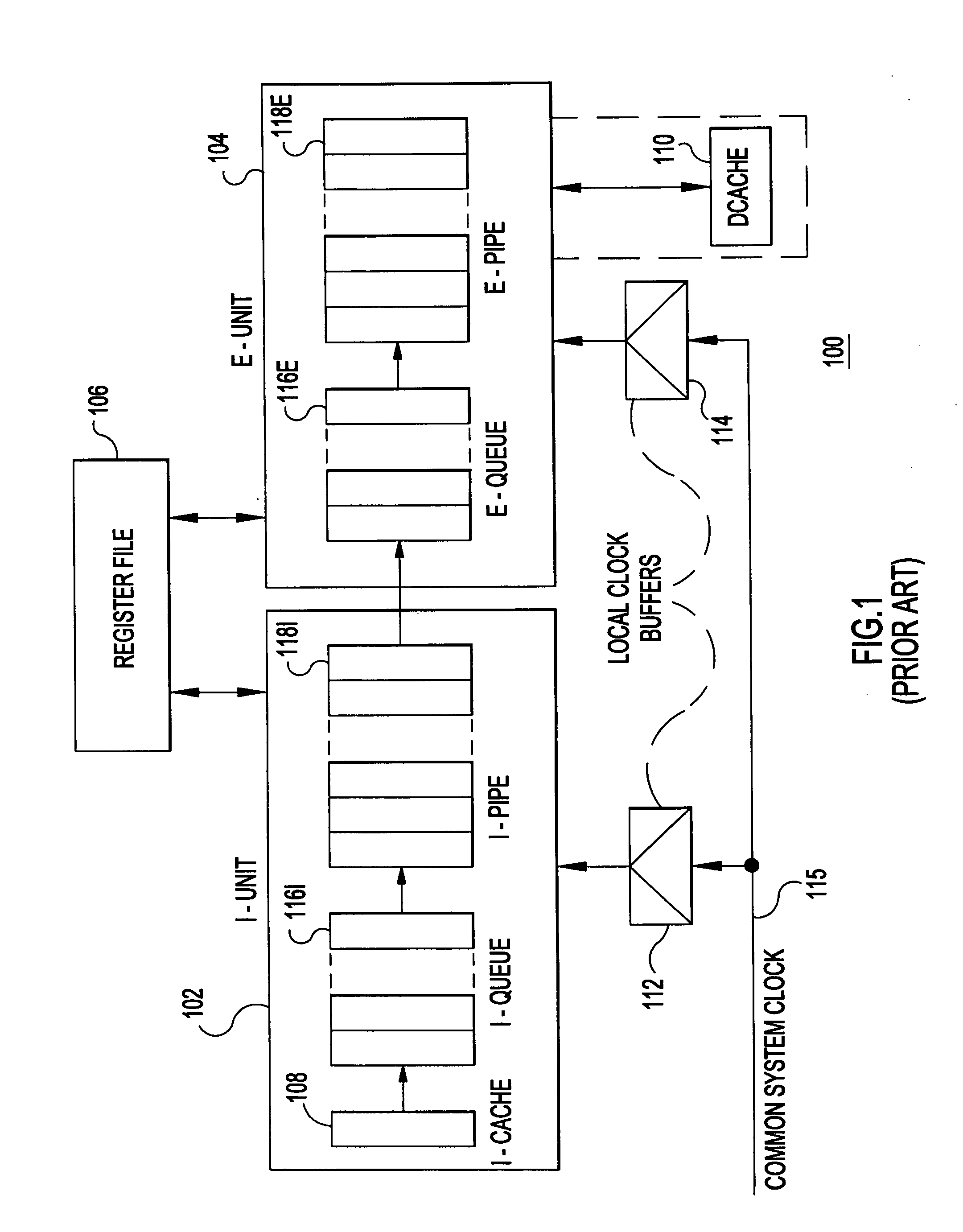 Processor with demand-driven clock throttling power reduction