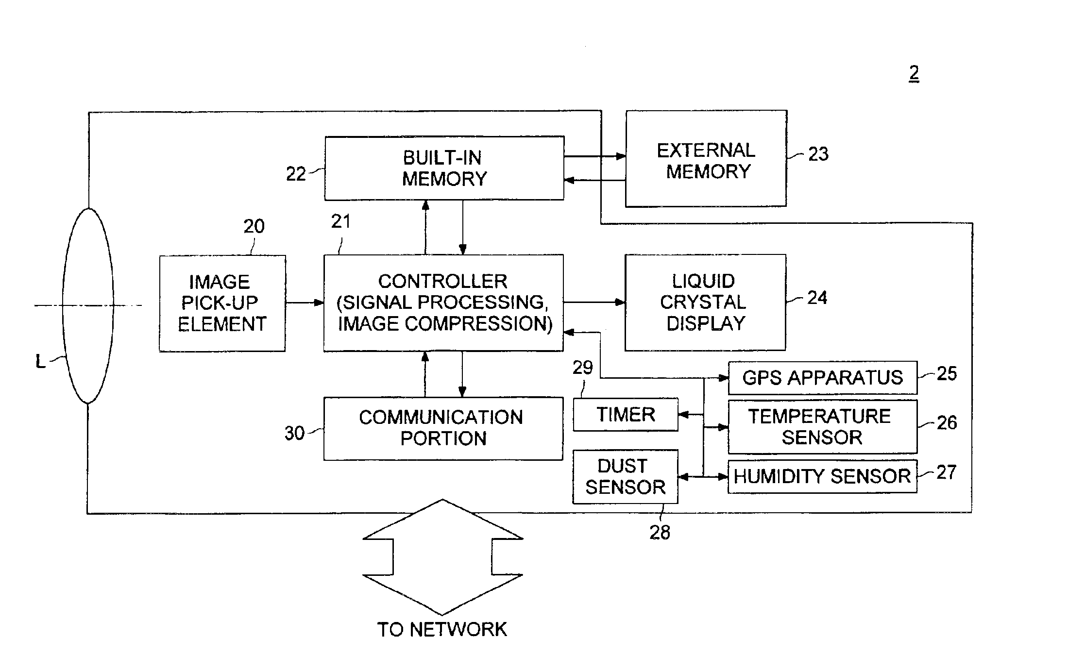 Maintenance information supply system with a host computer and an electronic device