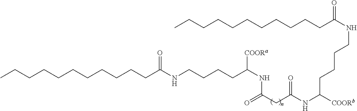 Cleaning agent composition containing acyl basic amino acid derivative