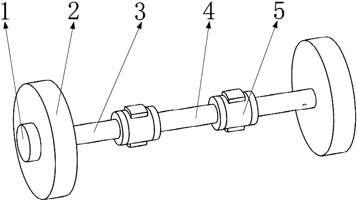 Shared barbell