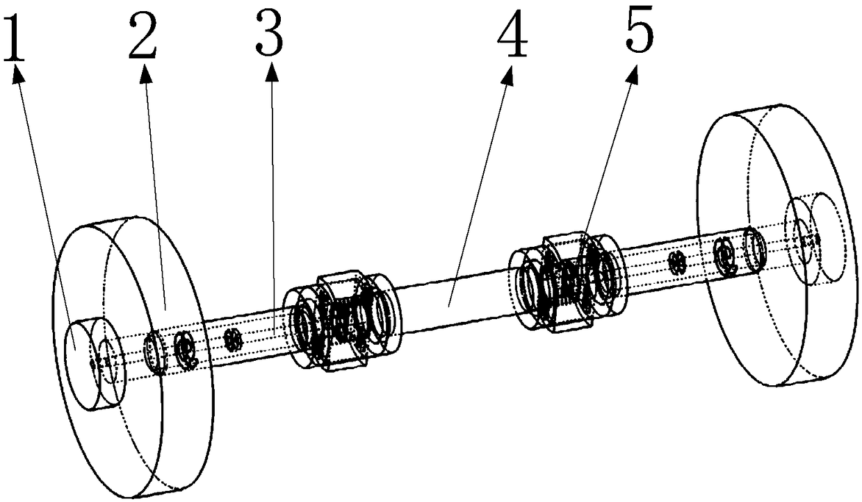 Shared barbell