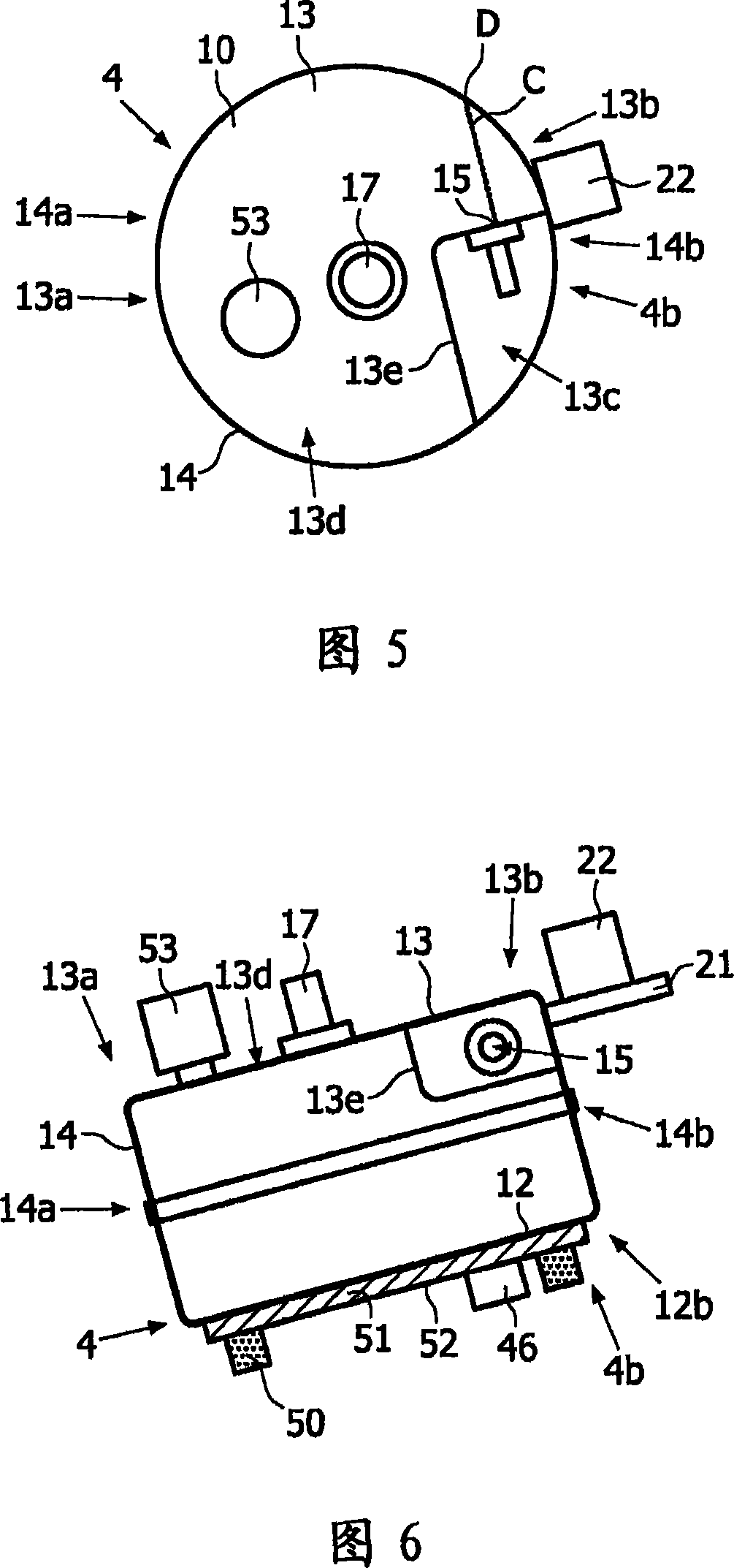 Boiler for use in a steam generating device