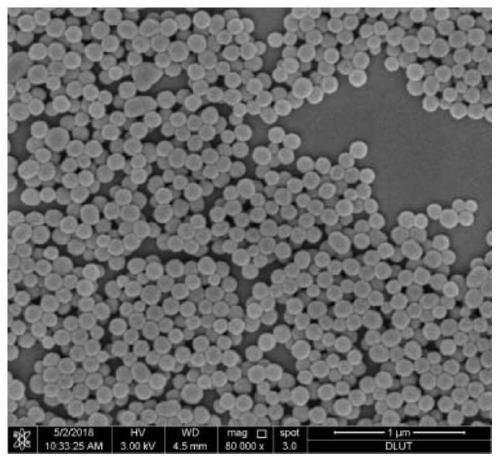 Heteroatom-doped polymer nano microsphere which can be produced in large quantity and has cavity structure and preparation method thereof