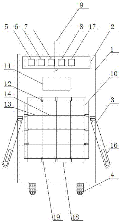 Intelligent carrying equipment capable of changing storage space freely and work method thereof