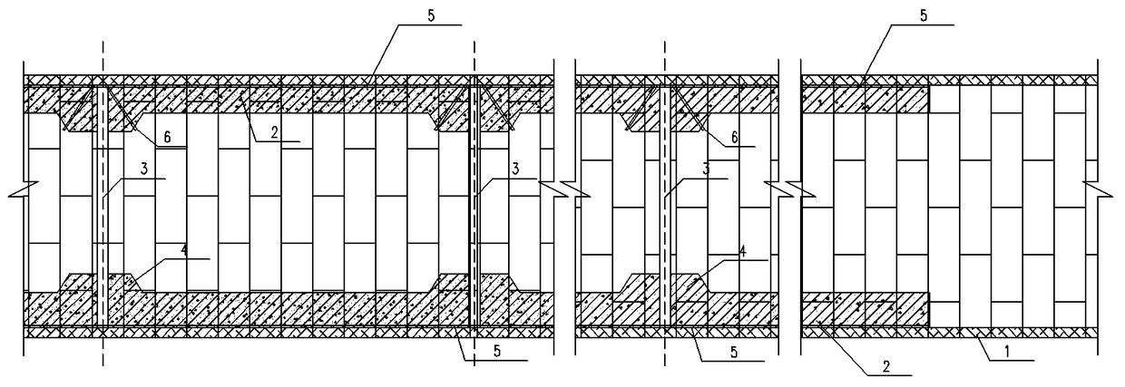 Ground fracture area tunnel lining structure based on shield tunnel and construction method of ground fracture area tunnel lining structure