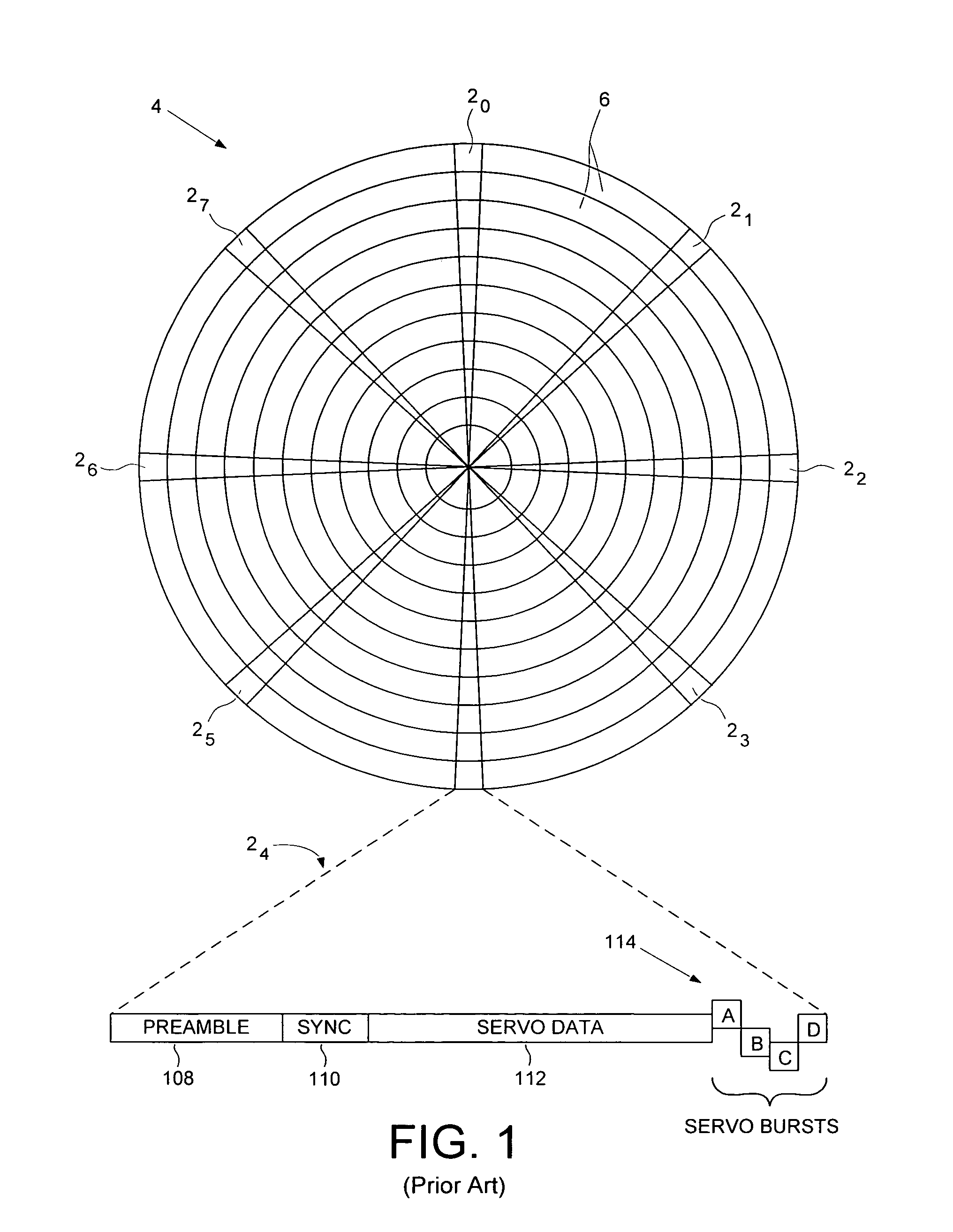 Method for nonsequentially writing reference spiral servo patterns to a disk to compensate for disk expansion
