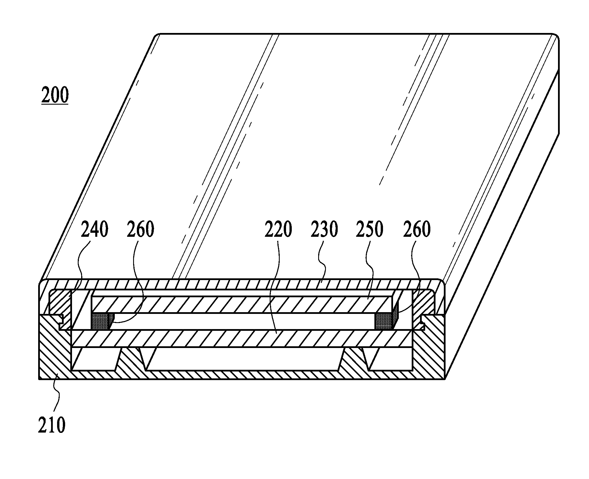 Single piece top surface display layer and integrated front cover for an electronic device