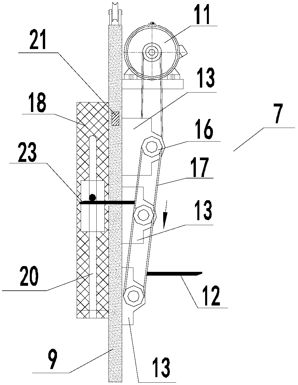 Drill rod detection machine