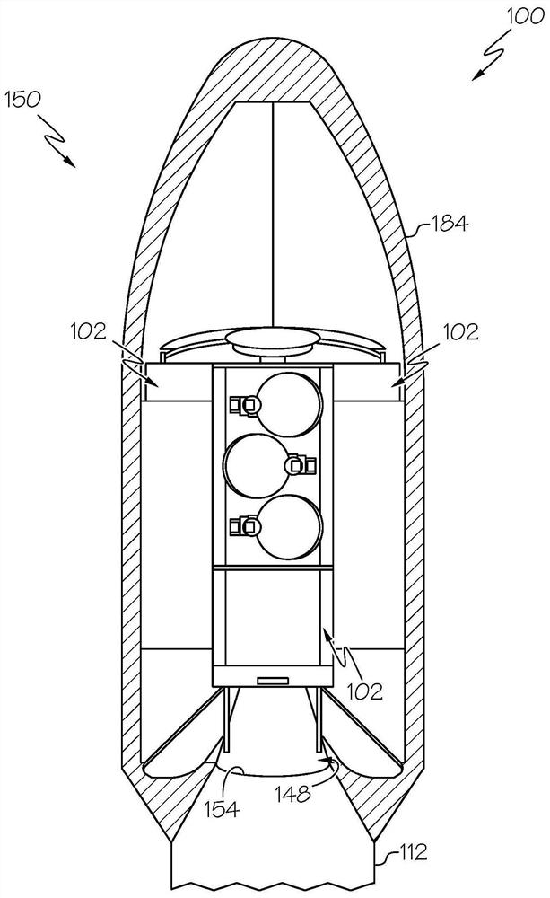 Satellite dispenser and method of supporting a plurality of satellites