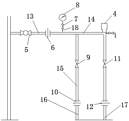 An online monitoring device and monitoring method for the wear degree of the oil pipe rod