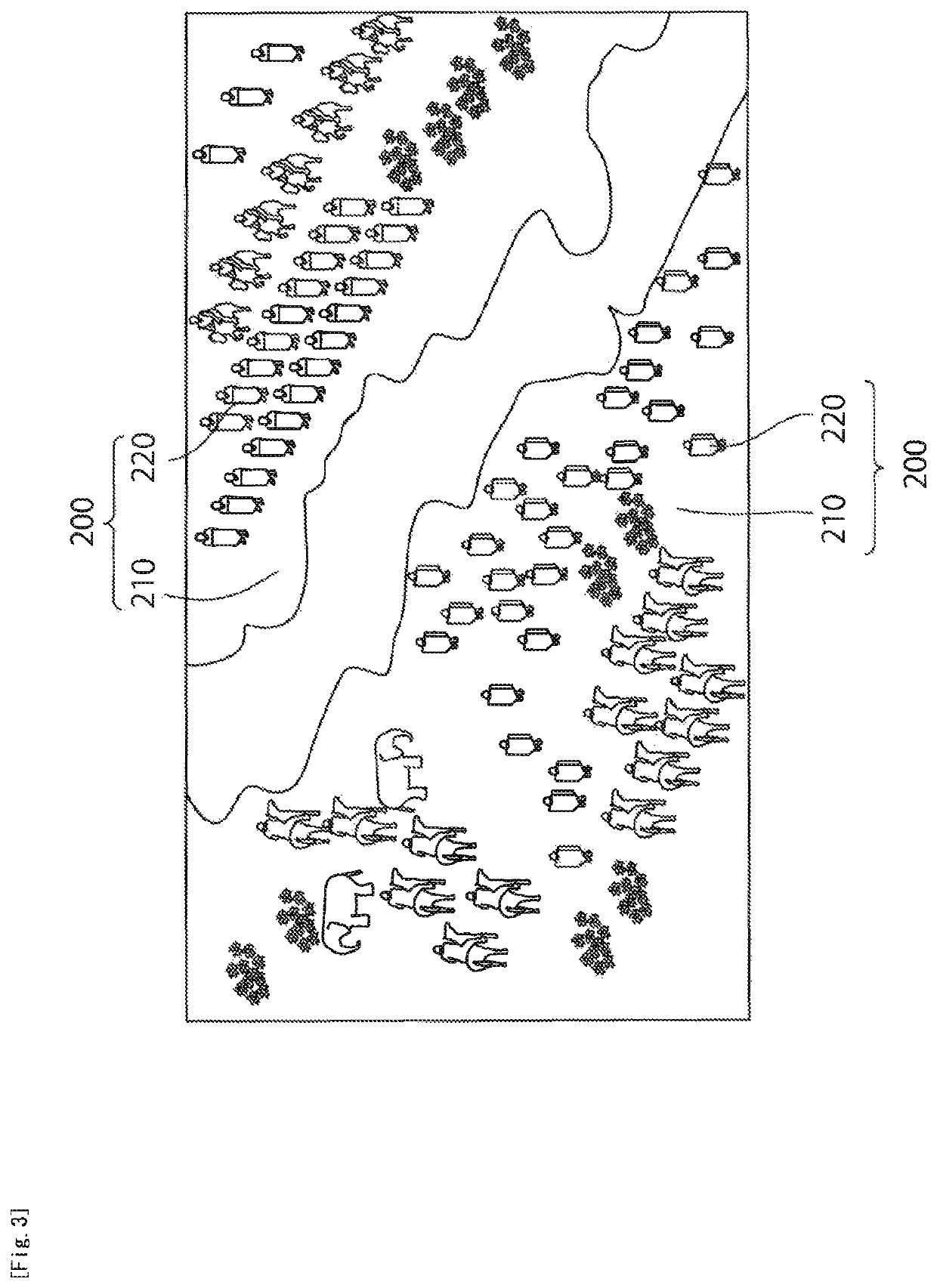 Patent map display device, patent map display method, and computer-readable recording medium including patent map display program stored therein