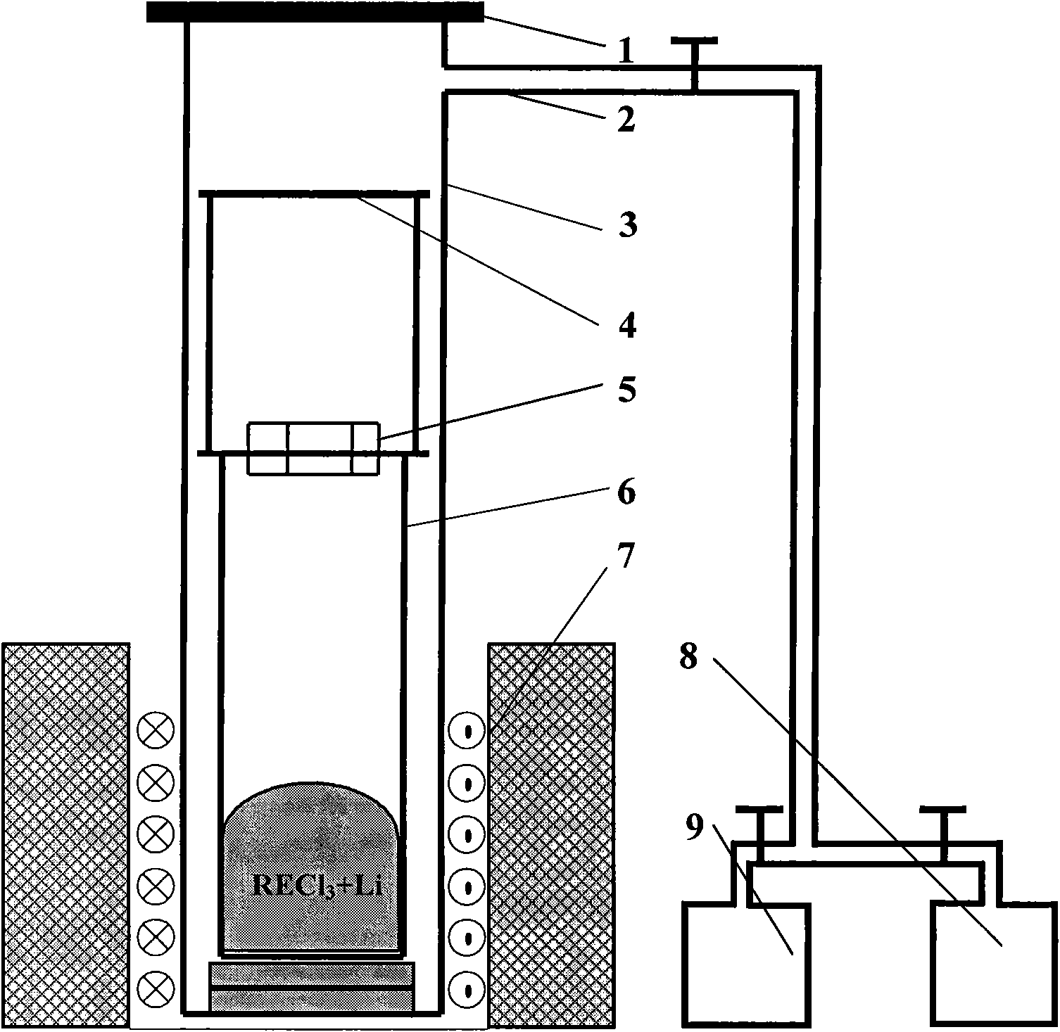 Method for preparing high purity rare earth metal and its apparatus