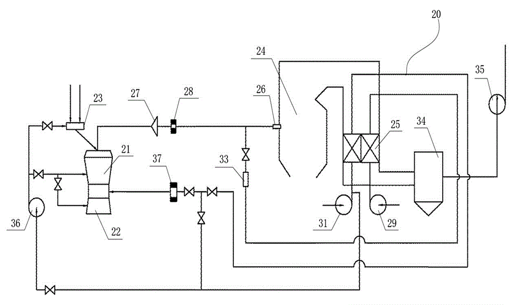 Integrated direct-fired pulverizing system with coal drying and water recovery functions