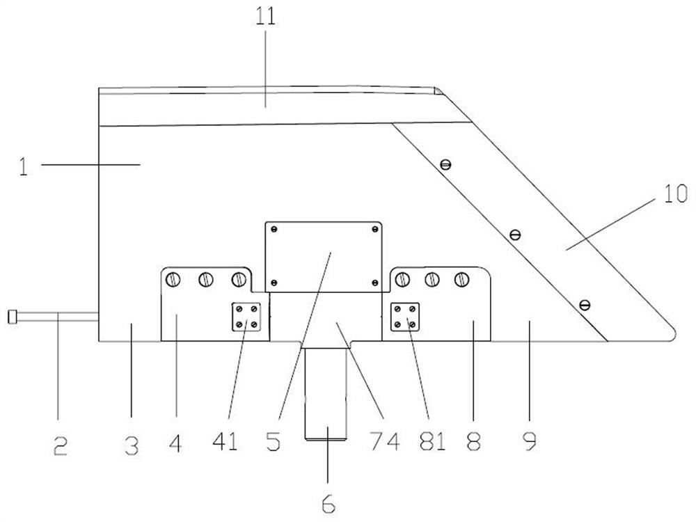 Foldable air rudder of hypersonic flight vehicle