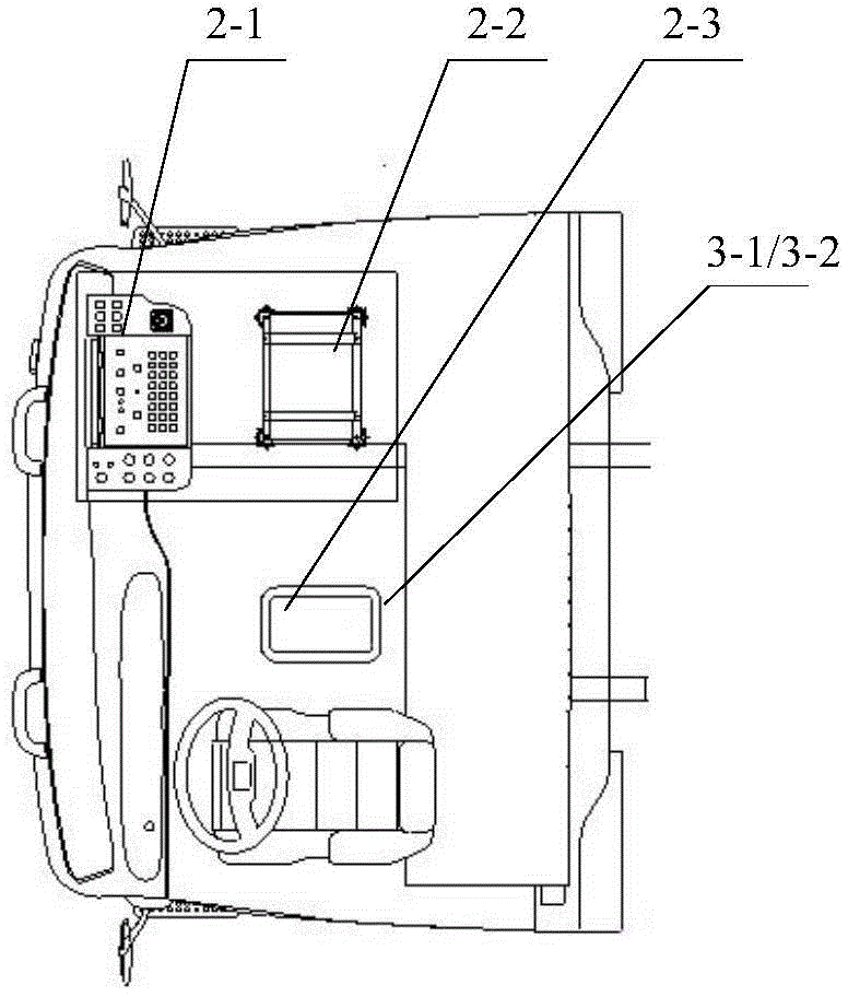 Fire fighting truck suitable for high-rise and super high-rise building fire fighting