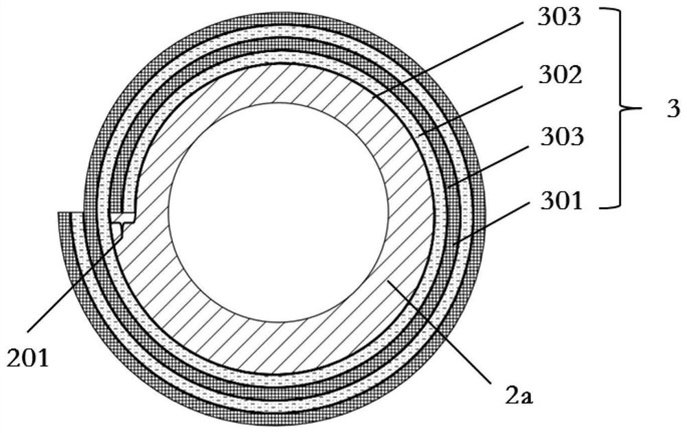 A kind of cylindrical lithium slurry battery and preparation method thereof