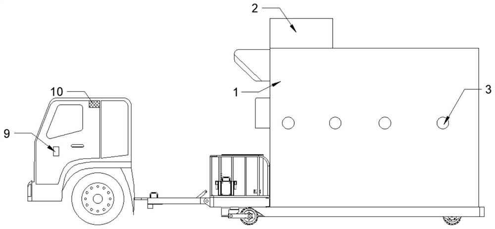 Cold chain cabinet distribution monitoring system based on Internet of Things