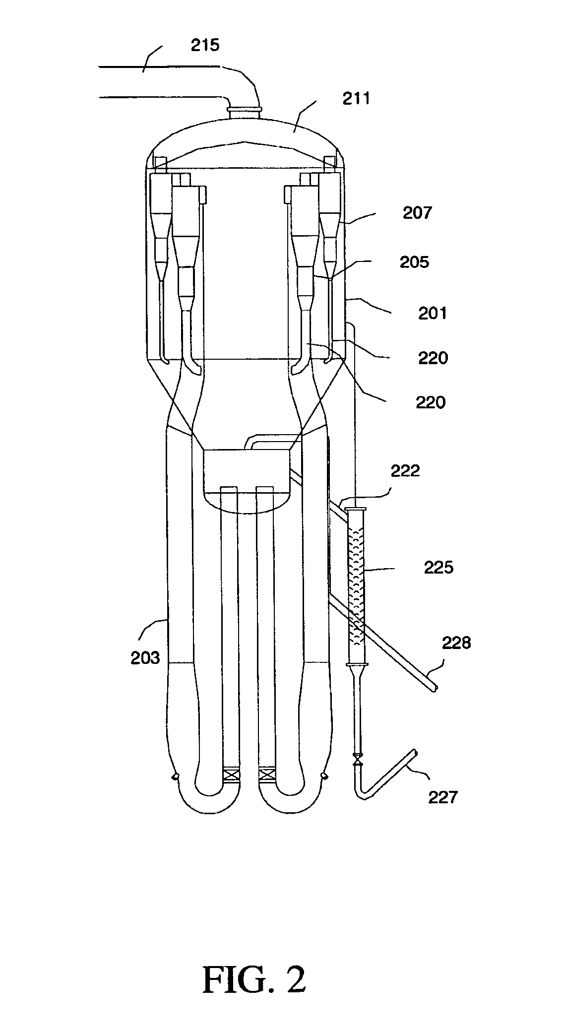 Riser termination devices for reduced catalyst attrition and losses