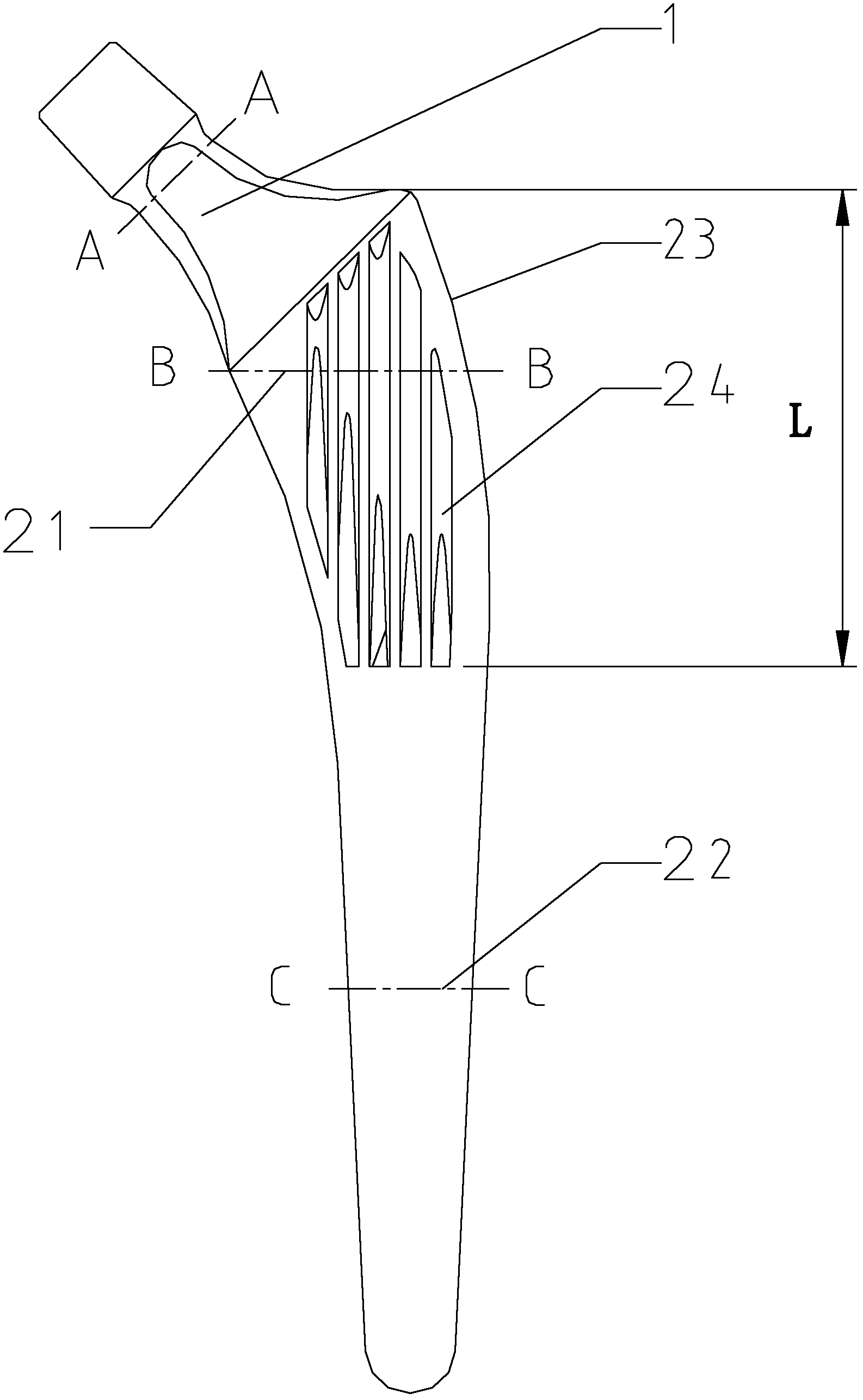 Hip joint prosthesis