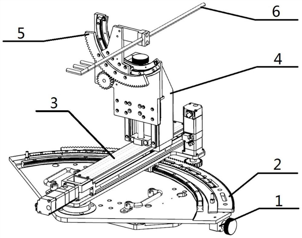 A five-degree-of-freedom probe clamping device for pneumatic probe calibration