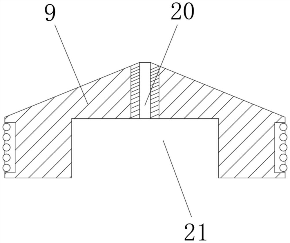 Middle shape forging and pressing equipment for center shaft of loading machine