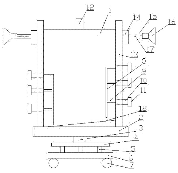 Medical apparatus workshop disinfecting device