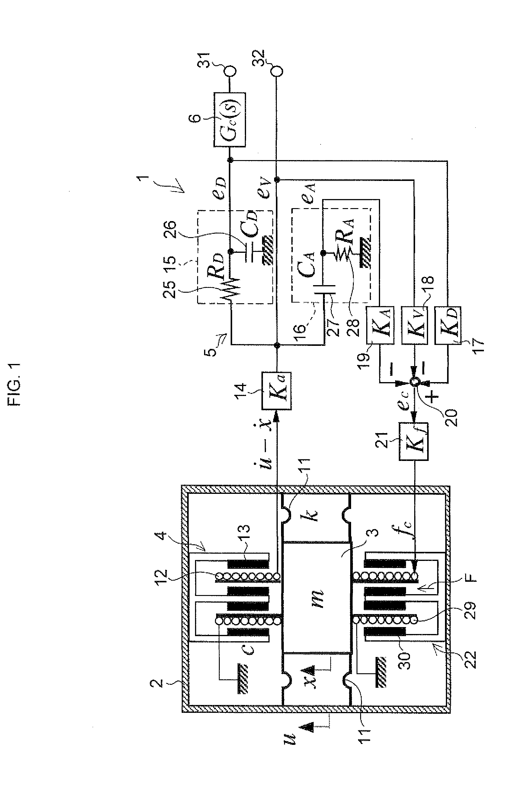 Absolute displacement detection method and absolute displacement sensor using the method