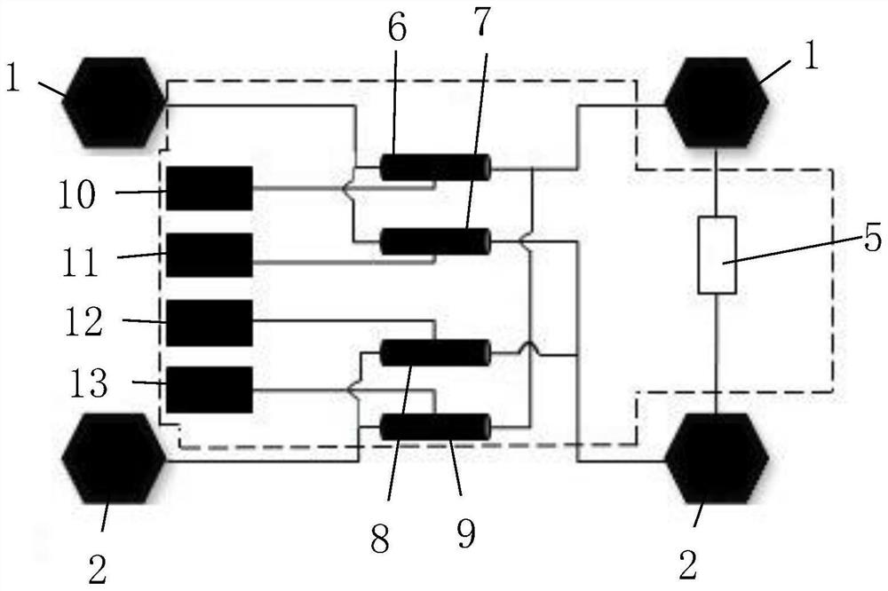 LED brightening light bar voltage distribution lamp holder