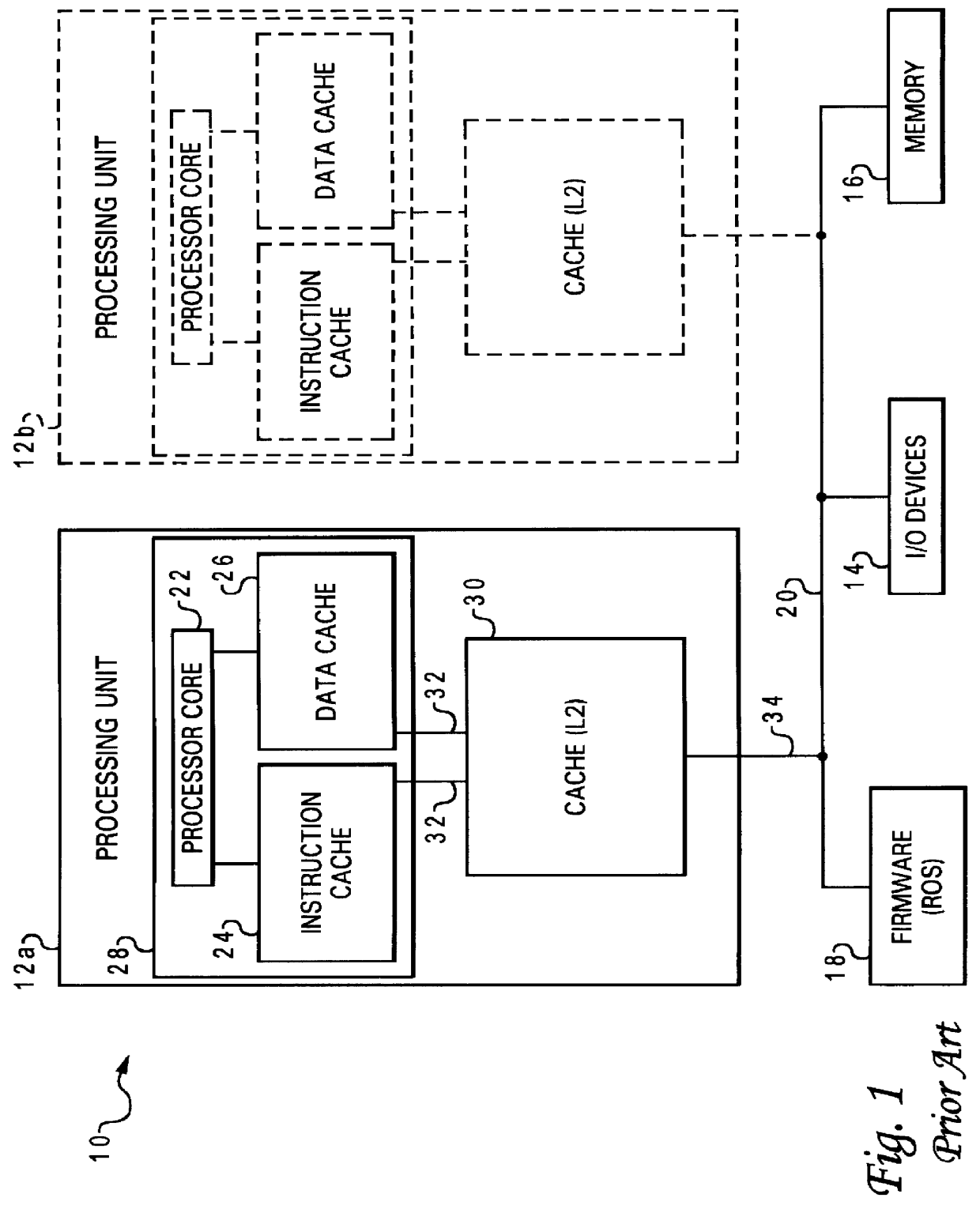 Multiple level cache memory with overlapped L1 and L2 memory access