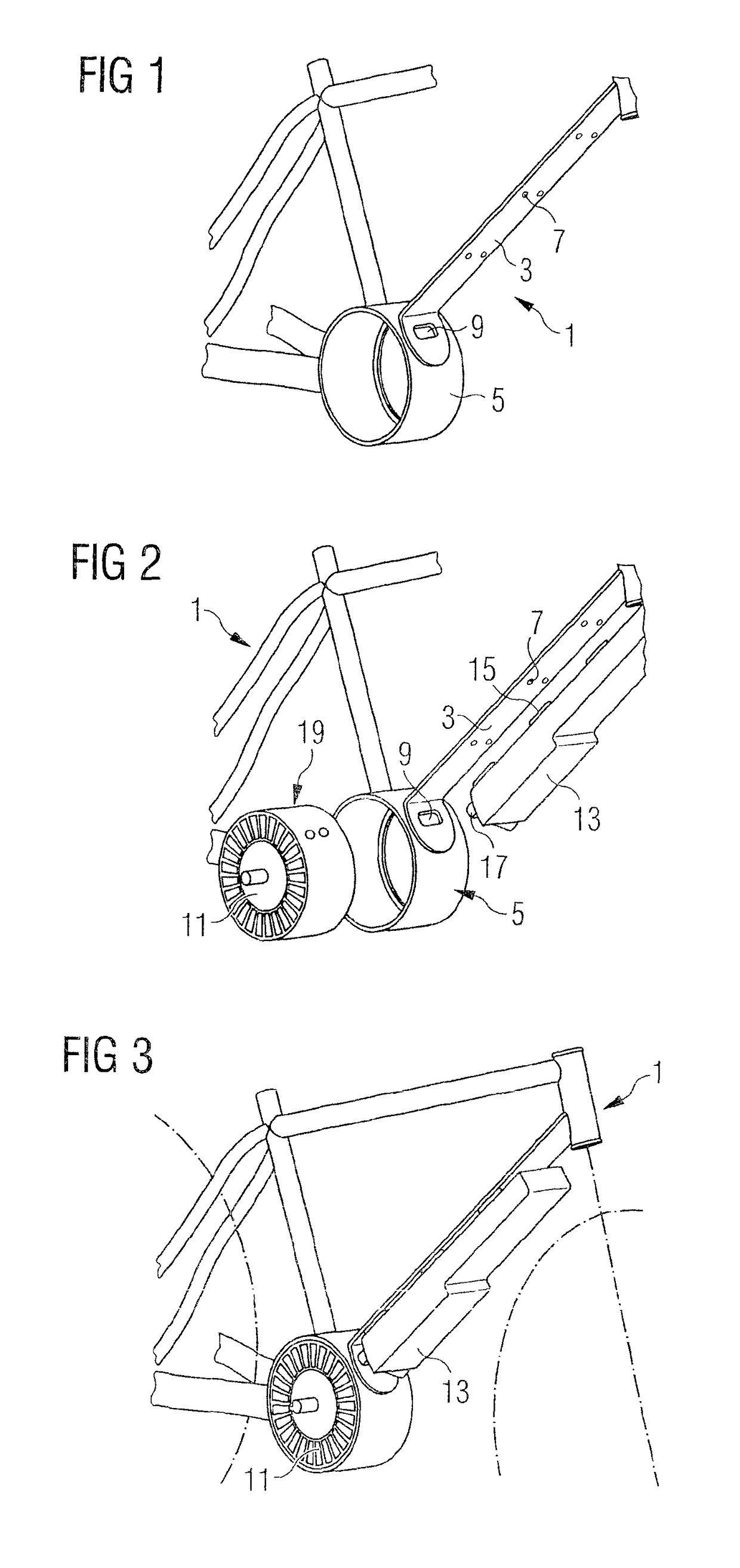 Bicycle frame, battery pack, and bicycle