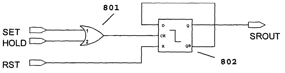 On-off operation identification circuit with memory function