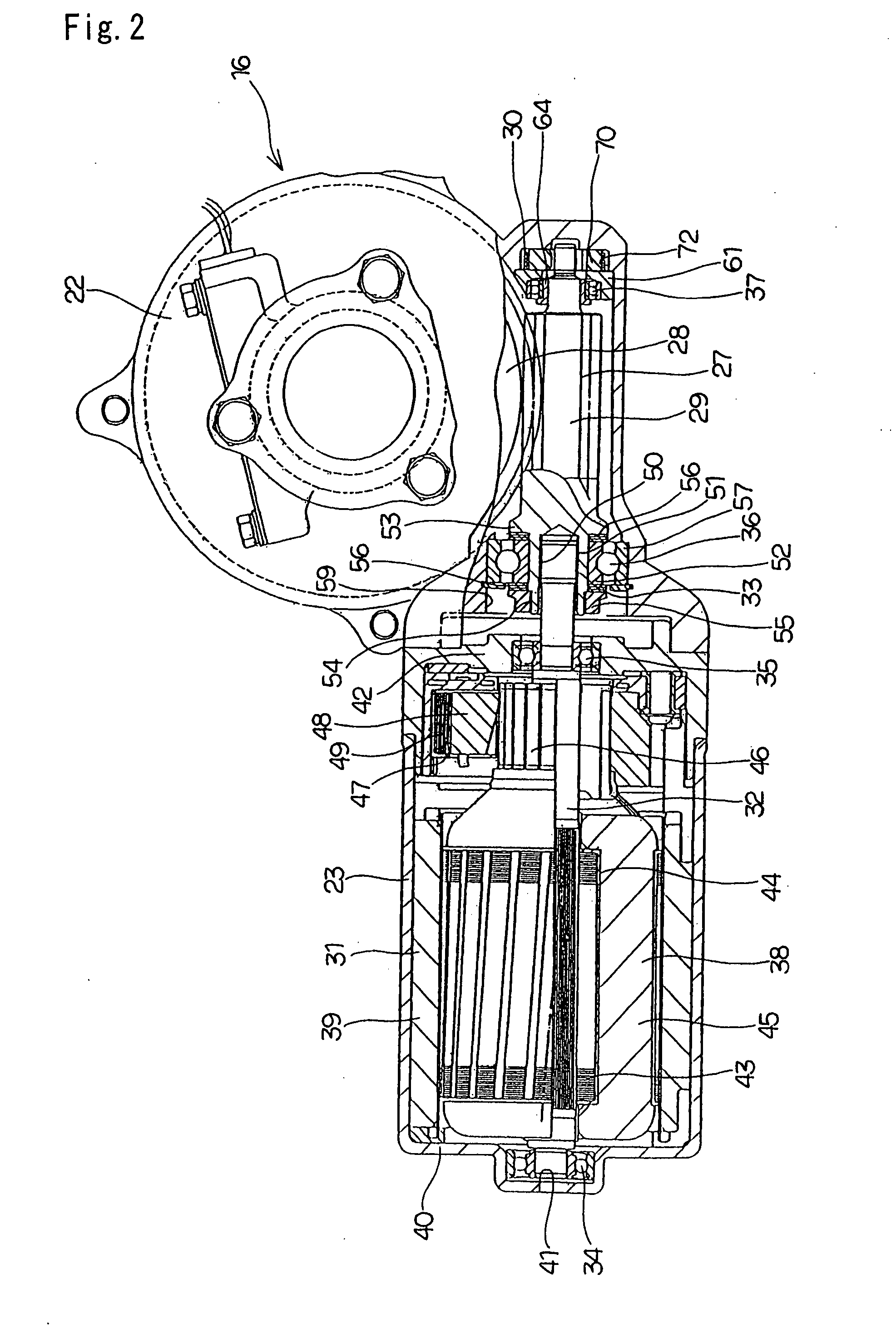 Worm reduction gear and electric power steering apparatus