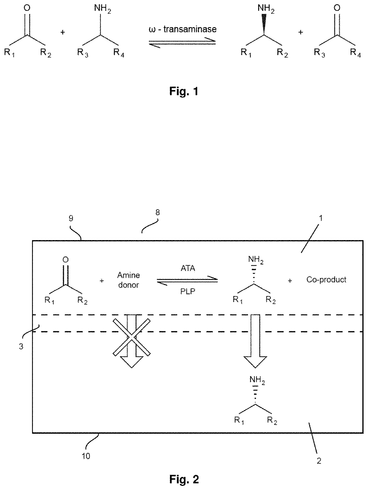 Method for producing chiral amines