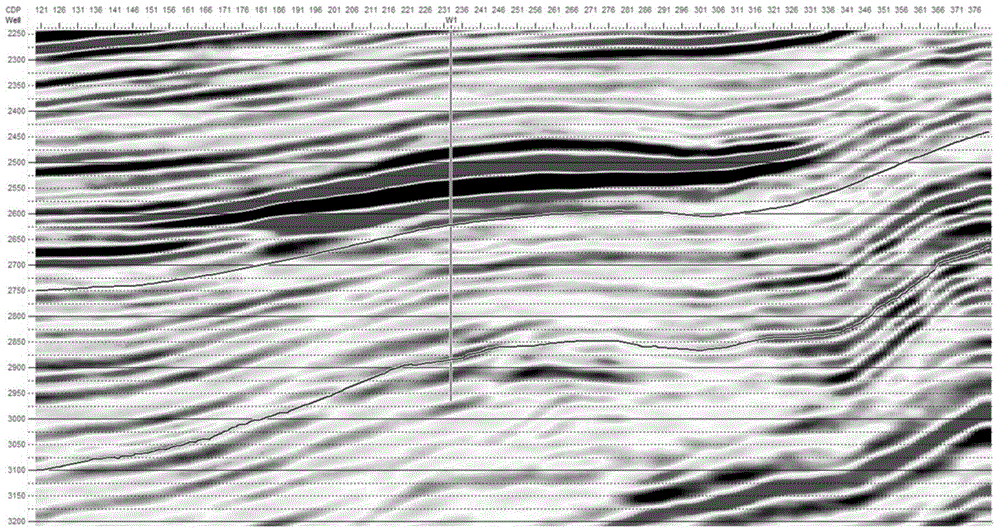 A method and device for amplitude compensation of two-dimensional post-stack seismic data