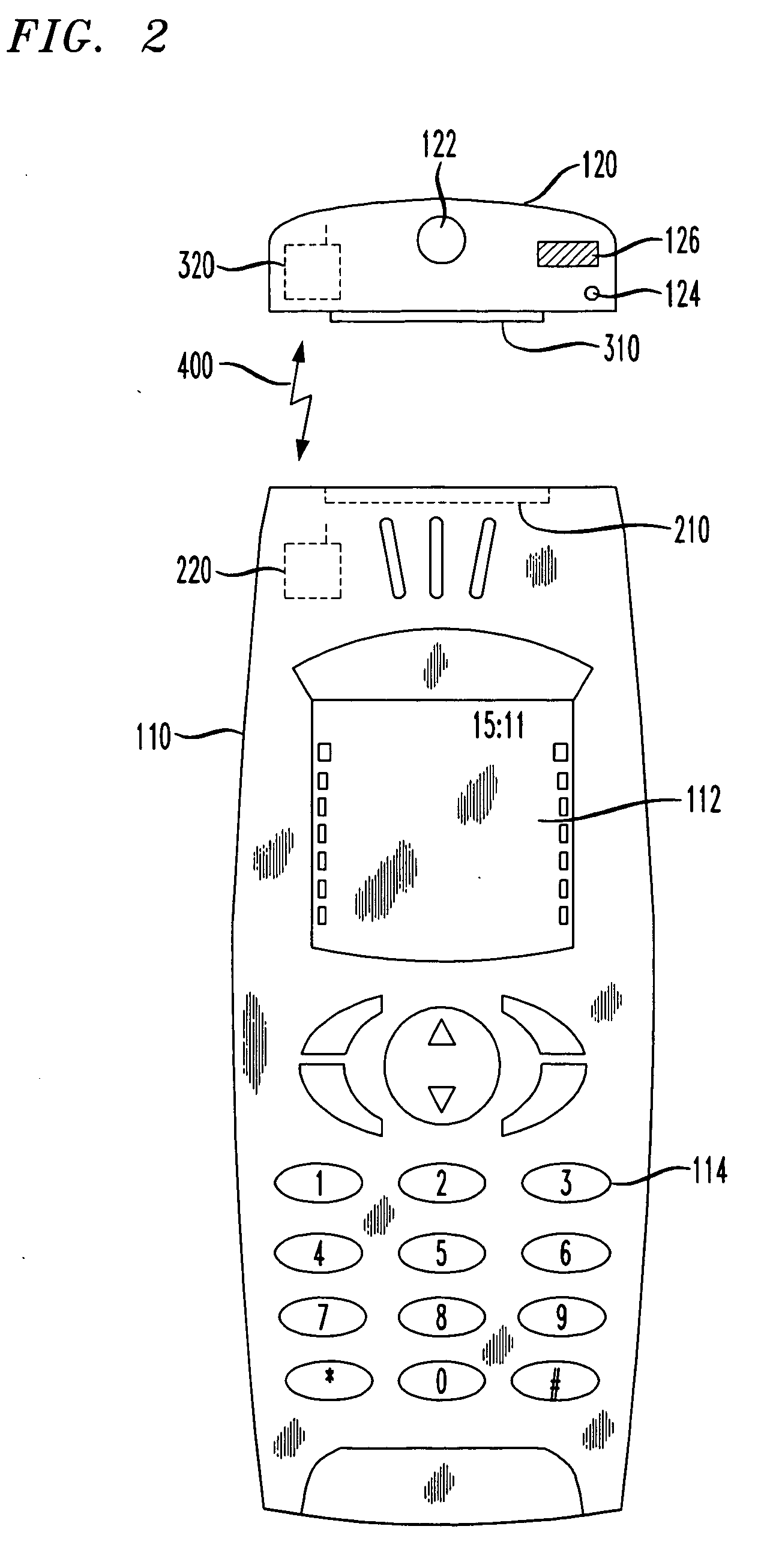 Mobile communication device having detachable wireless camera and camera module for a mobile communication device