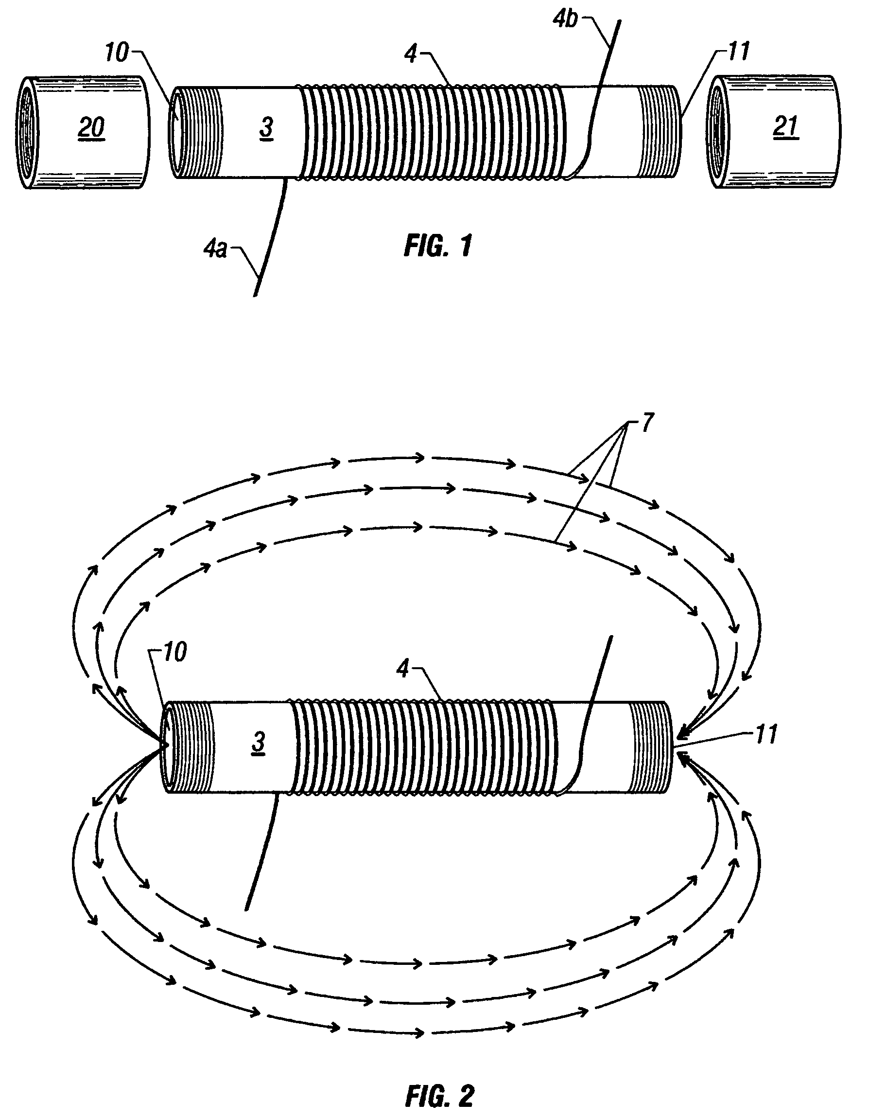 Method and apparatus for preventing scale deposits and removing contaminants from fluid columns