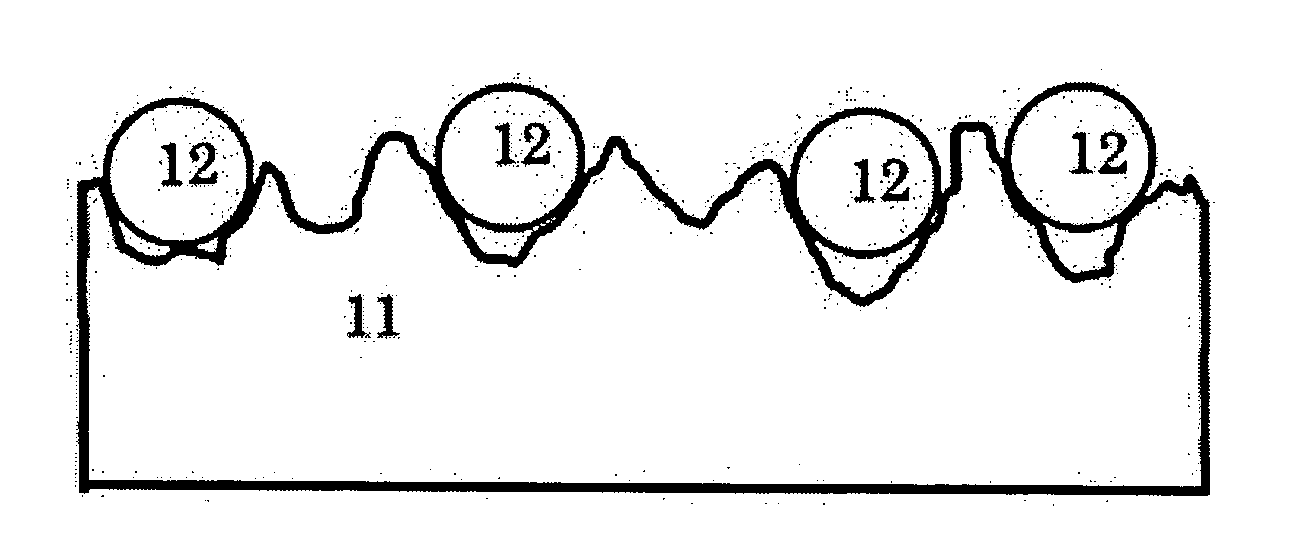 Hard-magnetic nanoparticles, manufacturing method therefor, magnetic fluid and magnetic recording medium