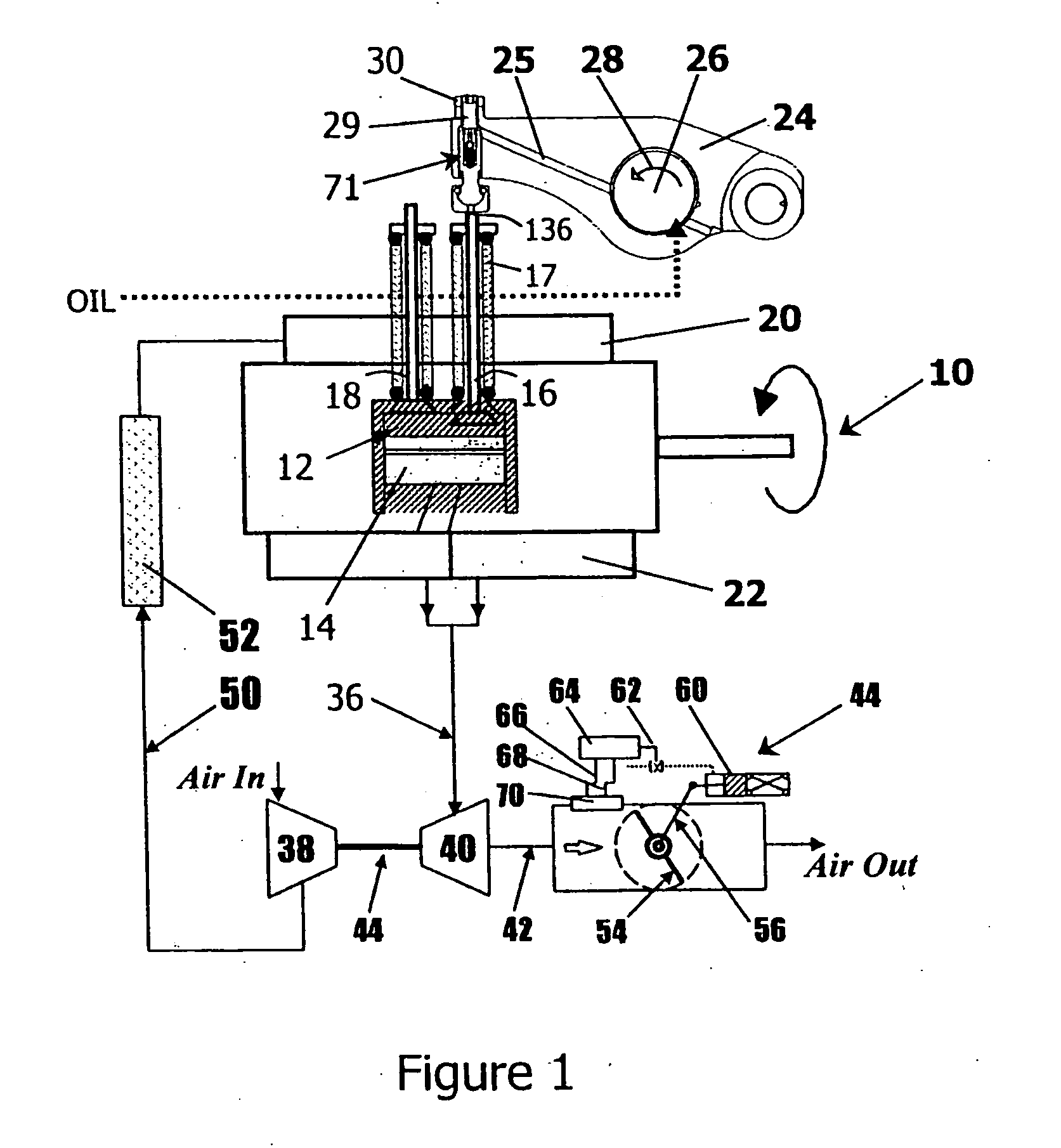 Apparatus and method for retarding an engine with an exhaust brake and a compression release brake