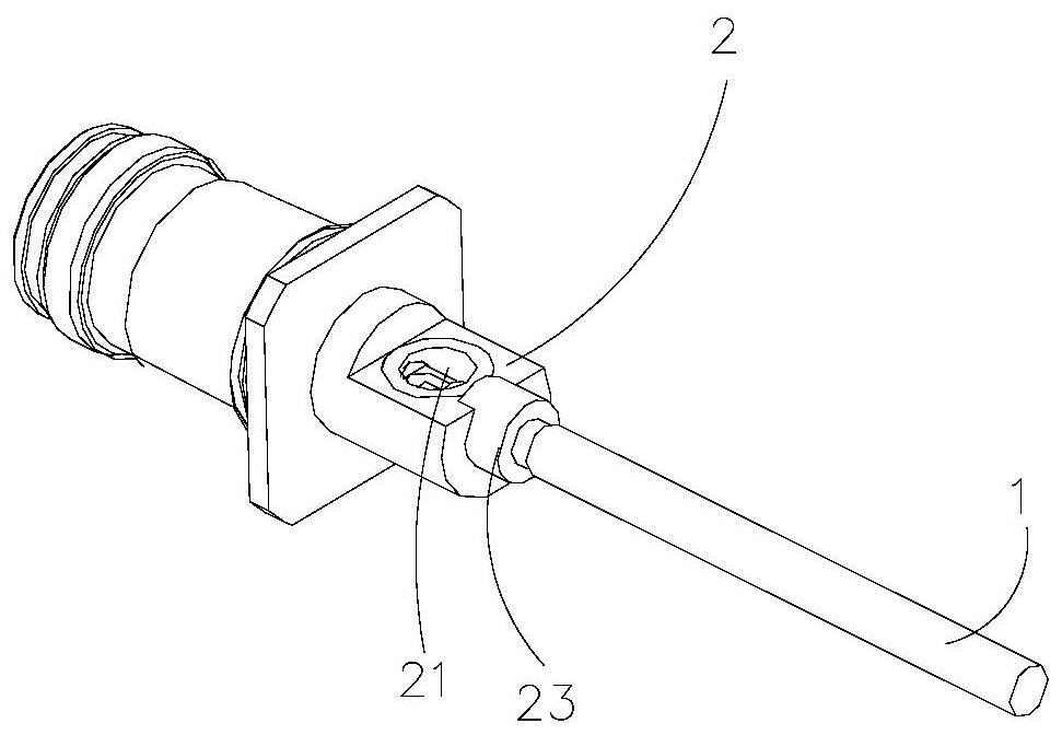 An s-parameter adjustable radio frequency connector