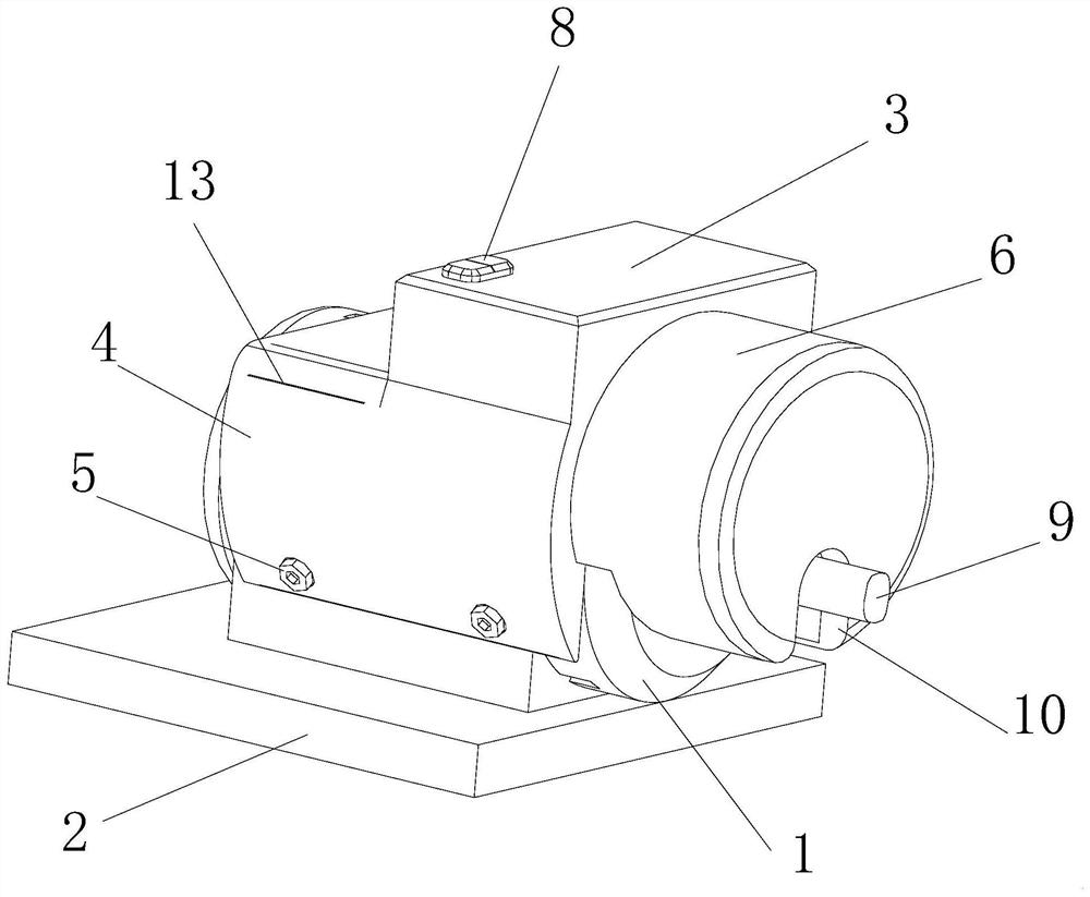 Alarm device for monitoring poor contact of line grounding knife switch