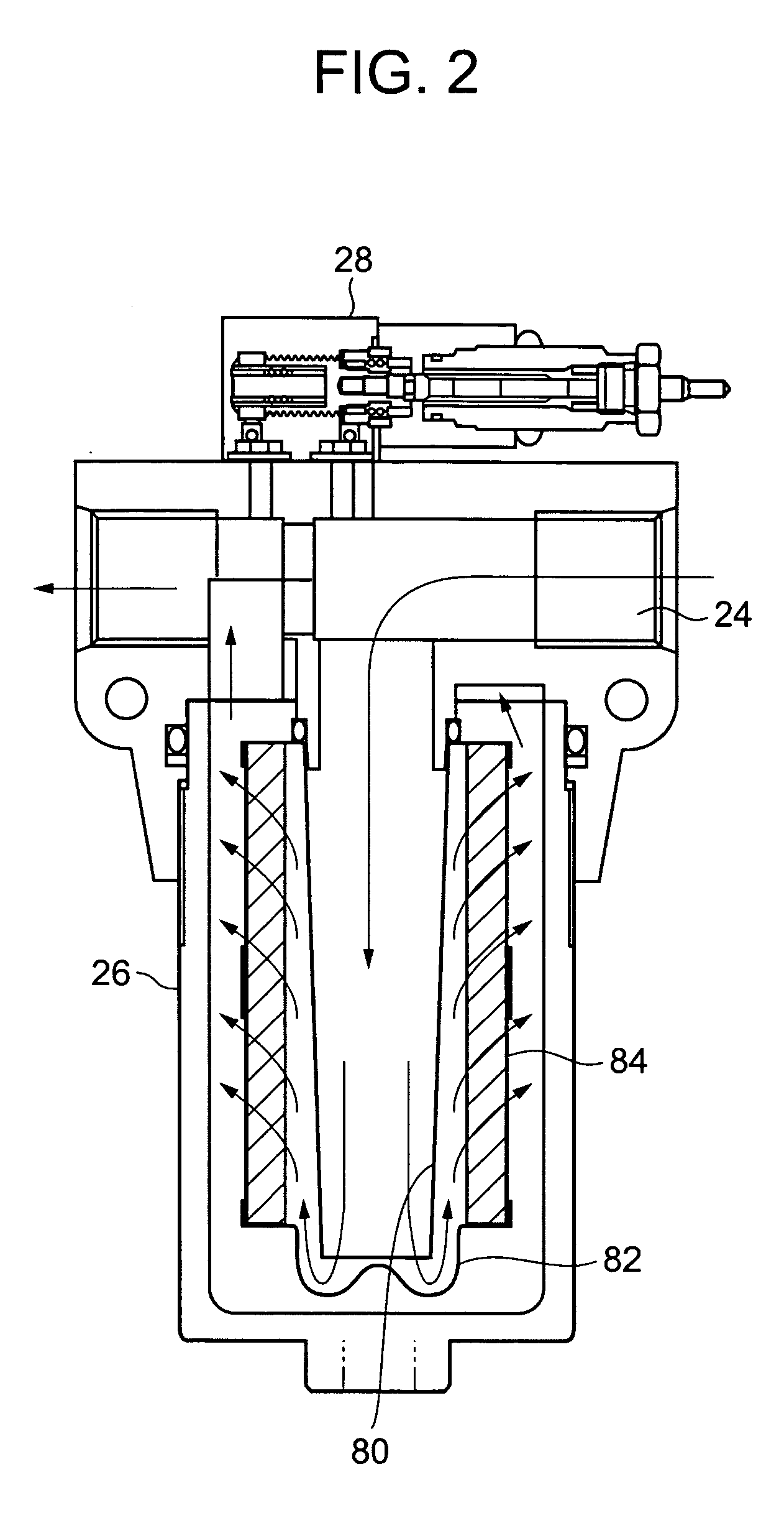 Hydraulic machine, system for monitoring health of hydraulic machine, and method thereof