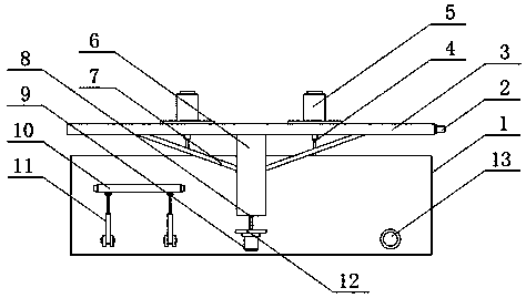 Convenient-to-clean organic pigment stirring device