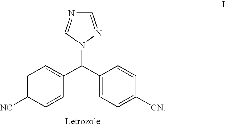 Letrozole production process