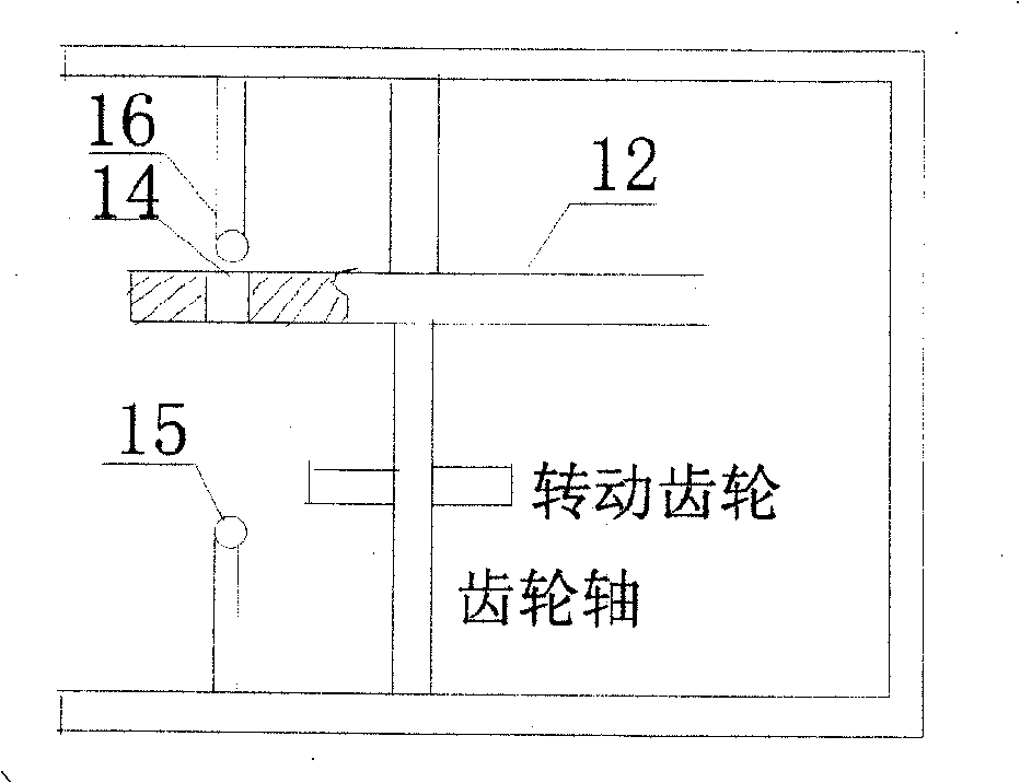 Single ring coded directly reading type radio remote transmitting water meter