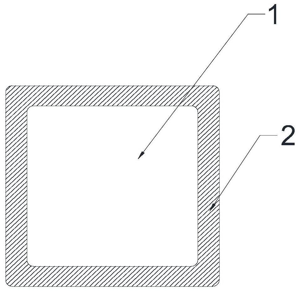 Light bipolar lead-acid battery grid and preparation method thereof