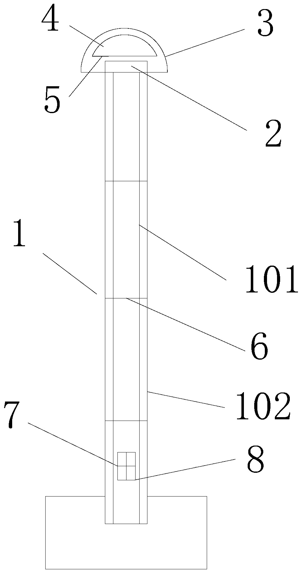 Deinsectization street lamp