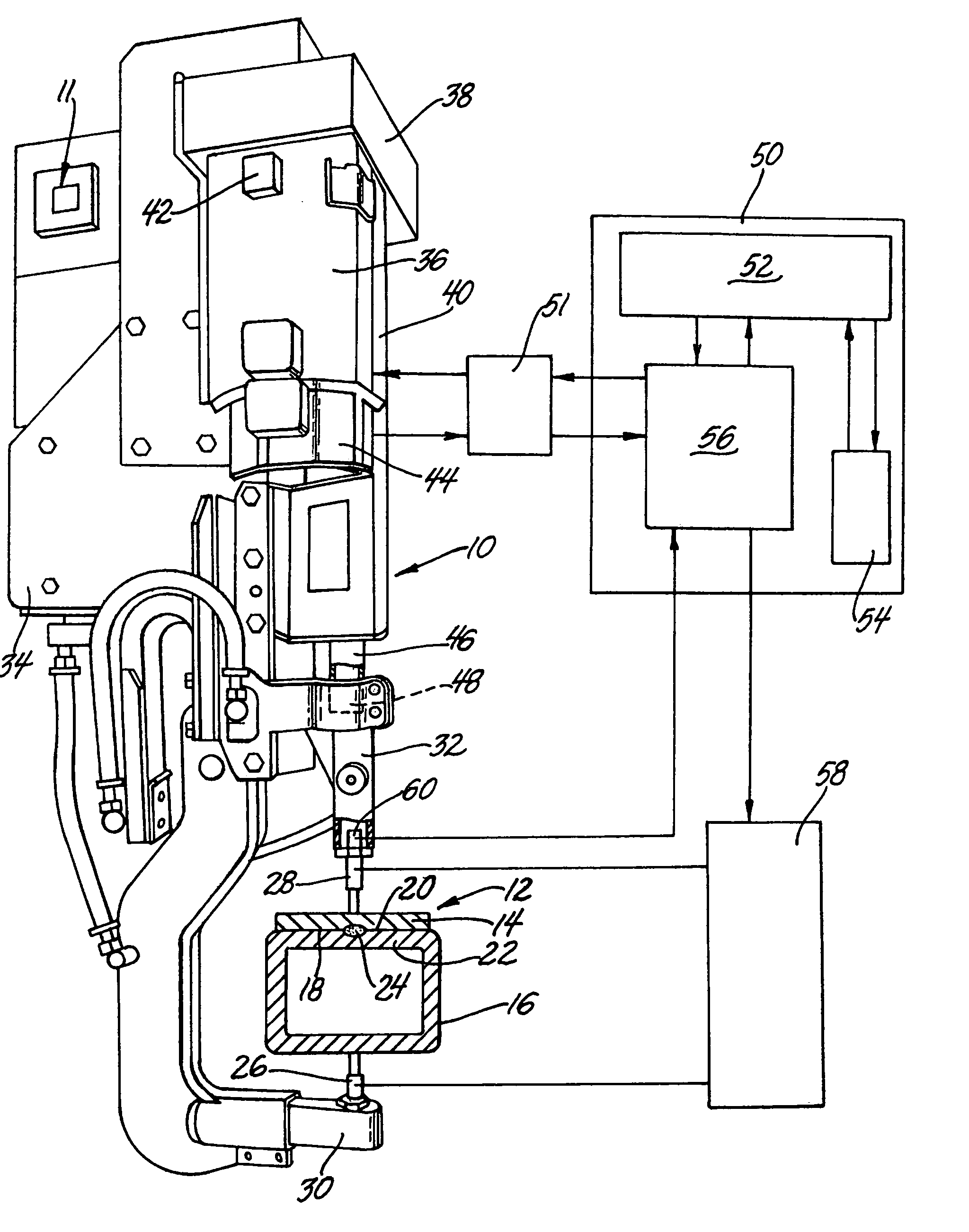 Sheet-to-tube resistance spot welding using servo gun